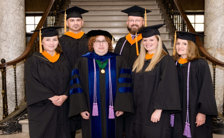 Bassett students at graduation